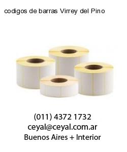 codigos de barras Virrey del Pino