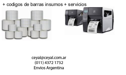   codigos de barras insumos   servicios