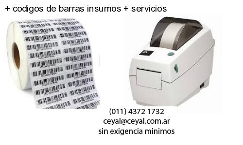   codigos de barras insumos   servicios