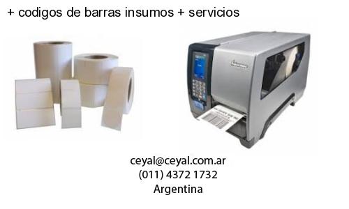   codigos de barras insumos   servicios