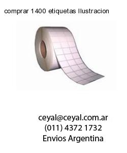 comprar 1400 etiquetas Ilustracion