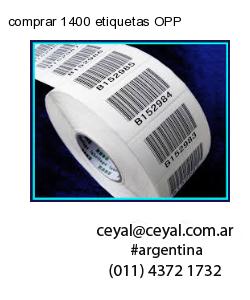 comprar 1400 etiquetas OPP