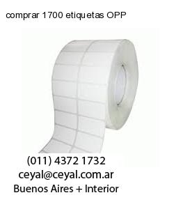 comprar 1700 etiquetas OPP