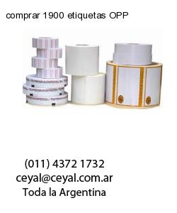 comprar 1900 etiquetas OPP