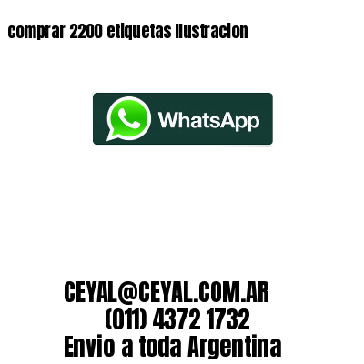 comprar 2200 etiquetas Ilustracion