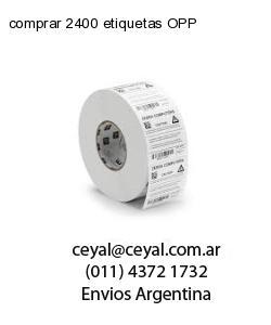 comprar 2400 etiquetas OPP