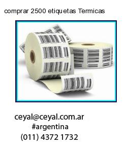 comprar 2500 etiquetas Termicas