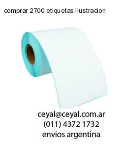 comprar 2700 etiquetas Ilustracion