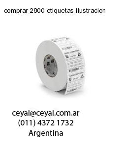 comprar 2800 etiquetas Ilustracion
