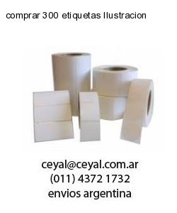 comprar 300 etiquetas Ilustracion