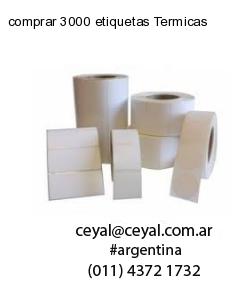 comprar 3000 etiquetas Termicas