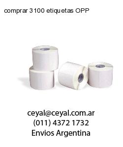comprar 3100 etiquetas OPP