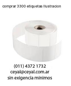 comprar 3300 etiquetas Ilustracion