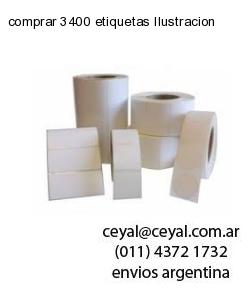 comprar 3400 etiquetas Ilustracion