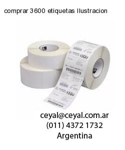 comprar 3600 etiquetas Ilustracion