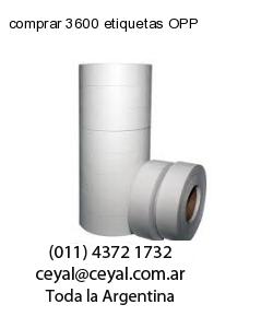 comprar 3600 etiquetas OPP
