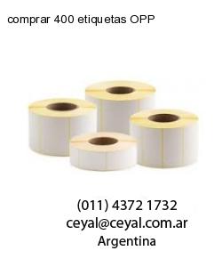 comprar 400 etiquetas OPP