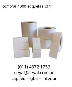 comprar 4000 etiquetas OPP