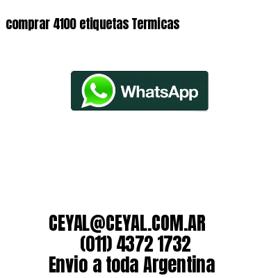comprar 4100 etiquetas Termicas