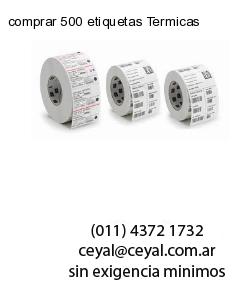 comprar 500 etiquetas Termicas