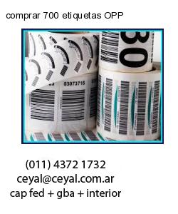 comprar 700 etiquetas OPP