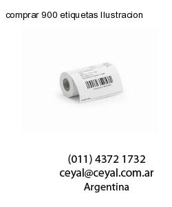 comprar 900 etiquetas Ilustracion