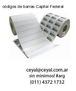códigos de barras Capital Federal