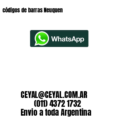 códigos de barras Neuquen