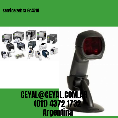 service zebra Gc420t