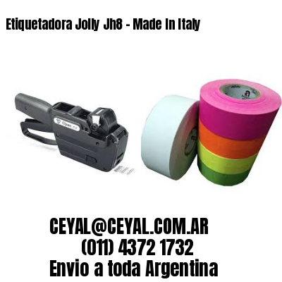 Etiquetadora Jolly Jh8 – Made In Italy