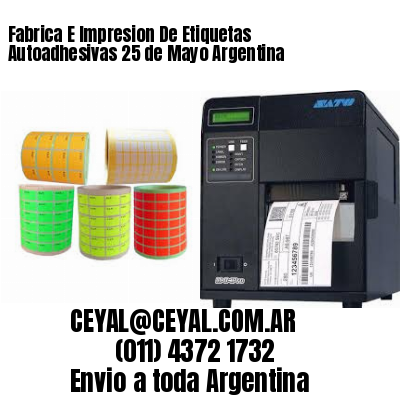 Fabrica E Impresion De Etiquetas Autoadhesivas 25 de Mayo Argentina
