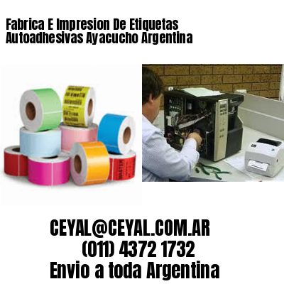 Fabrica E Impresion De Etiquetas Autoadhesivas Ayacucho Argentina