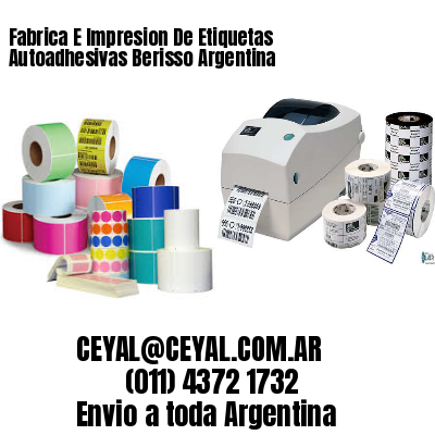 Fabrica E Impresion De Etiquetas Autoadhesivas Berisso Argentina