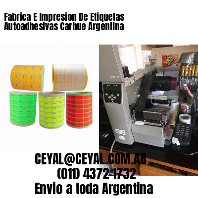 Fabrica E Impresion De Etiquetas Autoadhesivas Carhue Argentina