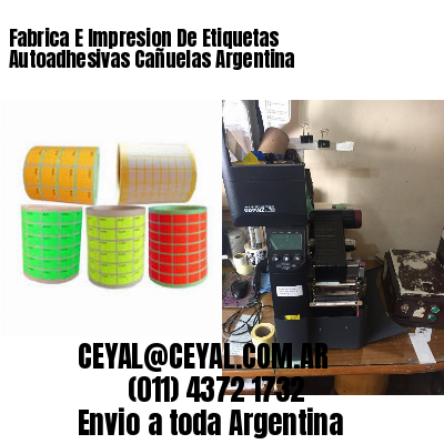 Fabrica E Impresion De Etiquetas Autoadhesivas Cañuelas Argentina