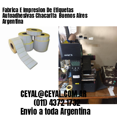 Fabrica E Impresion De Etiquetas Autoadhesivas Chacarita  Buenos Aires Argentina