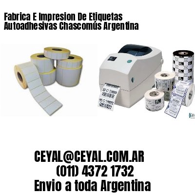 Fabrica E Impresion De Etiquetas Autoadhesivas Chascomús Argentina