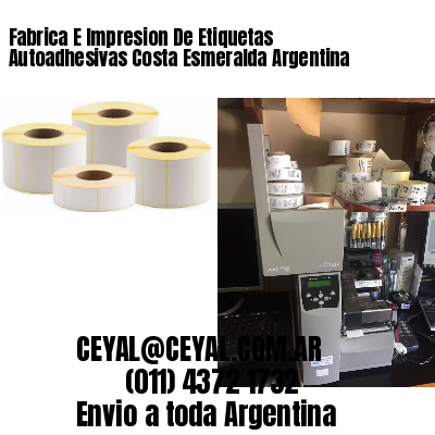 Fabrica E Impresion De Etiquetas Autoadhesivas Costa Esmeralda Argentina