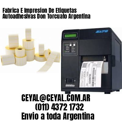 Fabrica E Impresion De Etiquetas Autoadhesivas Don Torcuato Argentina