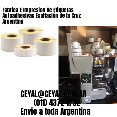 Fabrica E Impresion De Etiquetas Autoadhesivas Exaltación de la Cruz Argentina