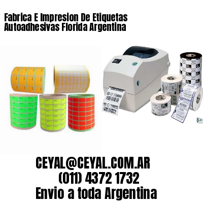 Fabrica E Impresion De Etiquetas Autoadhesivas Florida Argentina