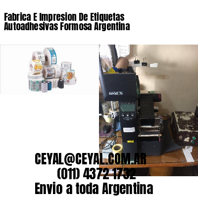 Fabrica E Impresion De Etiquetas Autoadhesivas Formosa Argentina