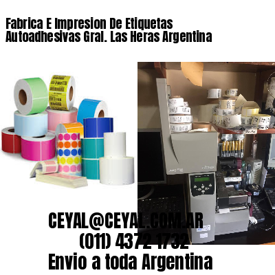 Fabrica E Impresion De Etiquetas Autoadhesivas Gral. Las Heras Argentina