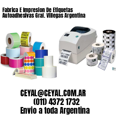 Fabrica E Impresion De Etiquetas Autoadhesivas Gral. Villegas Argentina