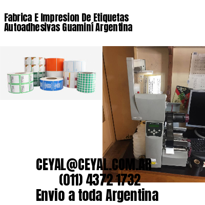 Fabrica E Impresion De Etiquetas Autoadhesivas Guaminí Argentina