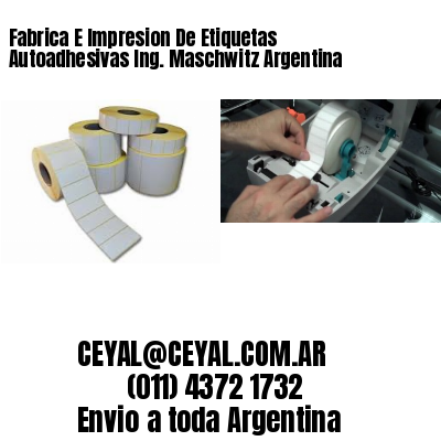 Fabrica E Impresion De Etiquetas Autoadhesivas Ing. Maschwitz Argentina