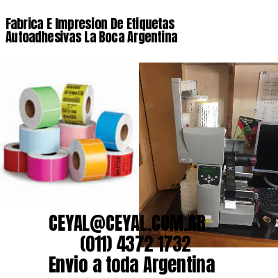 Fabrica E Impresion De Etiquetas Autoadhesivas La Boca Argentina