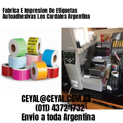 Fabrica E Impresion De Etiquetas Autoadhesivas Los Cardales Argentina