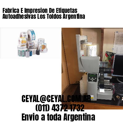 Fabrica E Impresion De Etiquetas Autoadhesivas Los Toldos Argentina