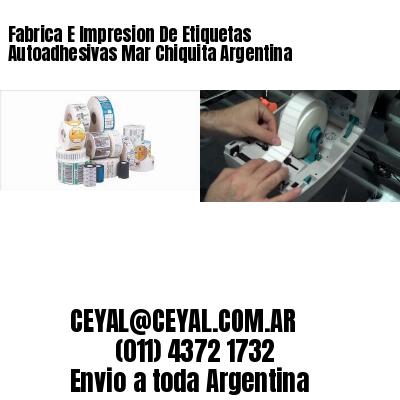 Fabrica E Impresion De Etiquetas Autoadhesivas Mar Chiquita Argentina